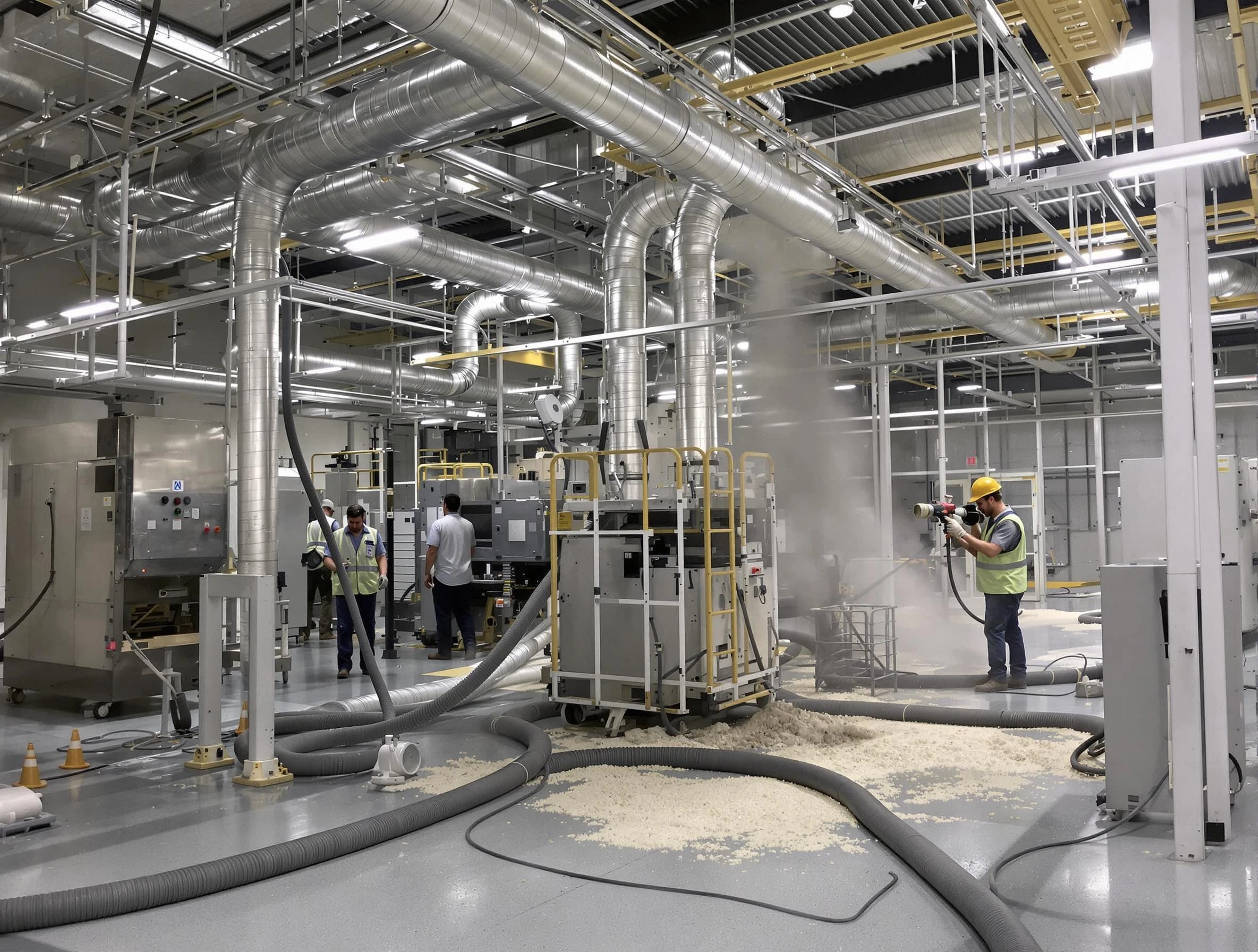 Heavy-duty industrial duct cleaning by Clarkston Air Duct Cleaning in Clarkston