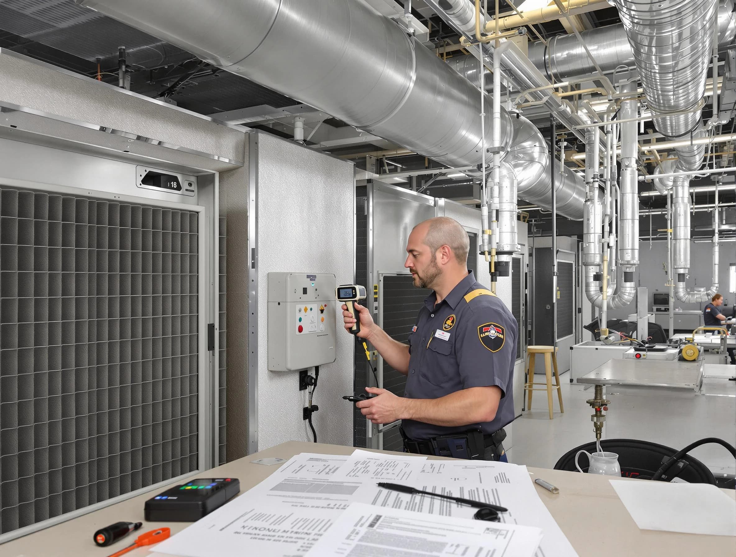 Professional filter system inspection by Clarkston Air Duct Cleaning in Clarkston