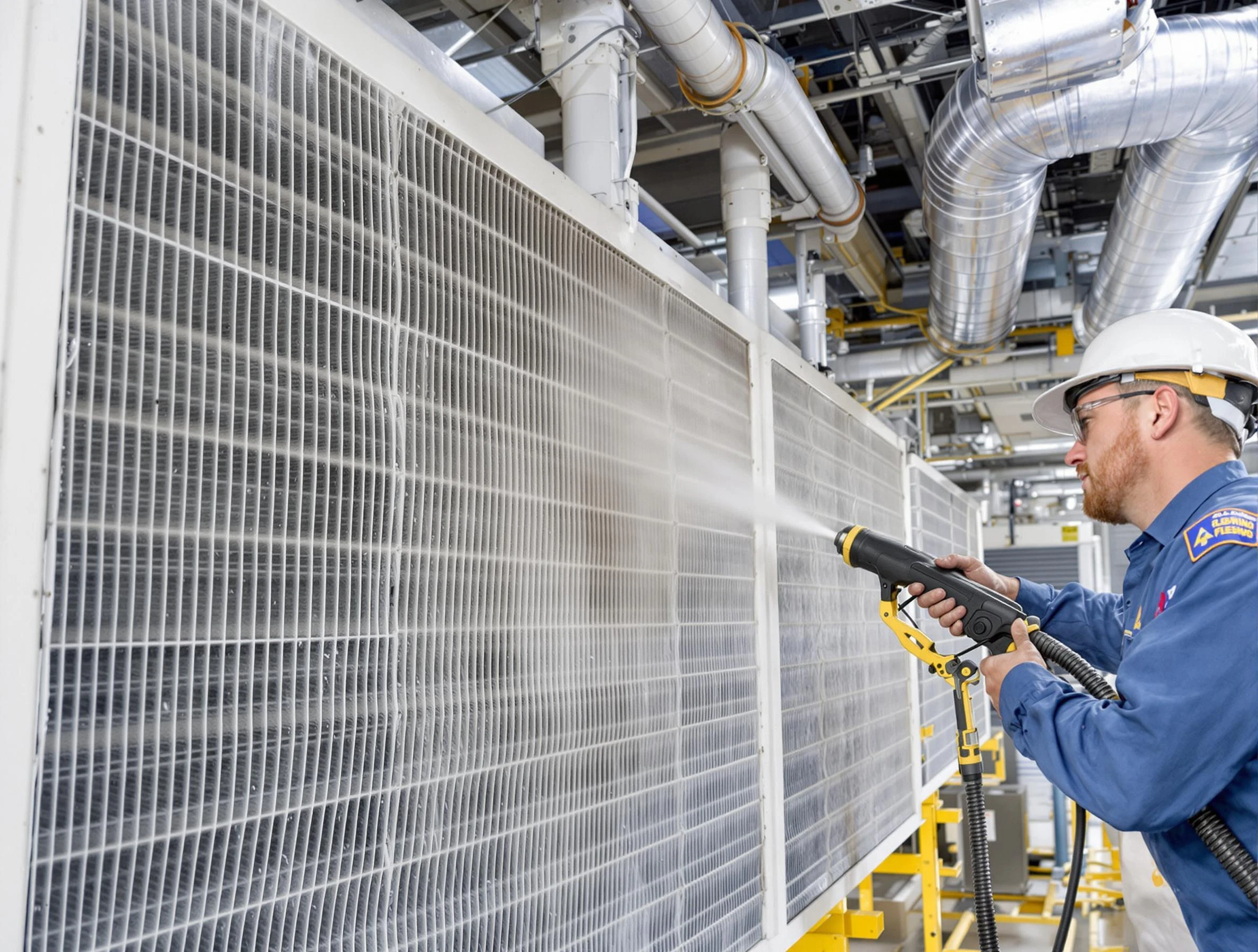 Professional commercial coil cleaning by Clarkston Air Duct Cleaning in Clarkston