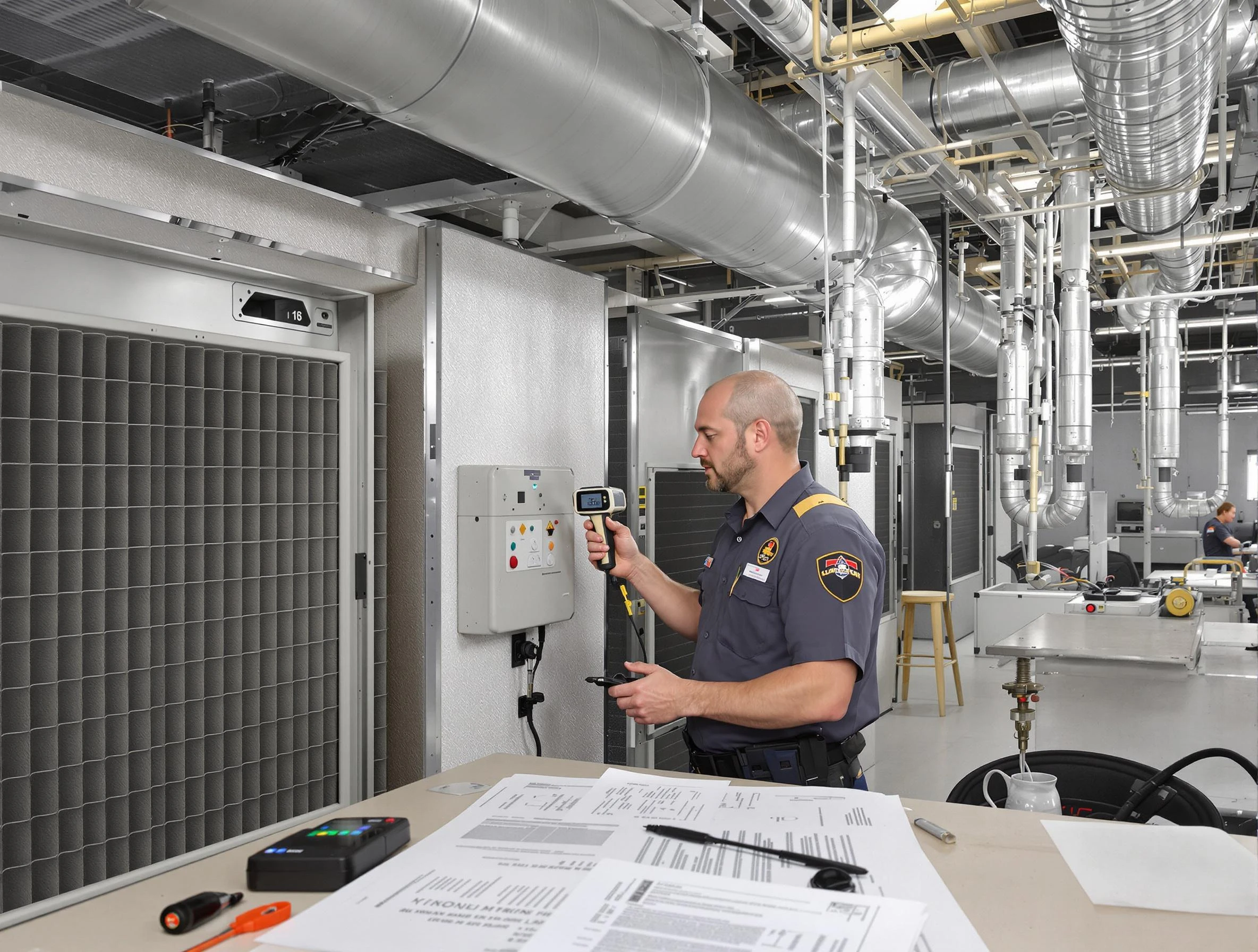 Professional filter system inspection by Clarkston Air Duct Cleaning in Clarkston